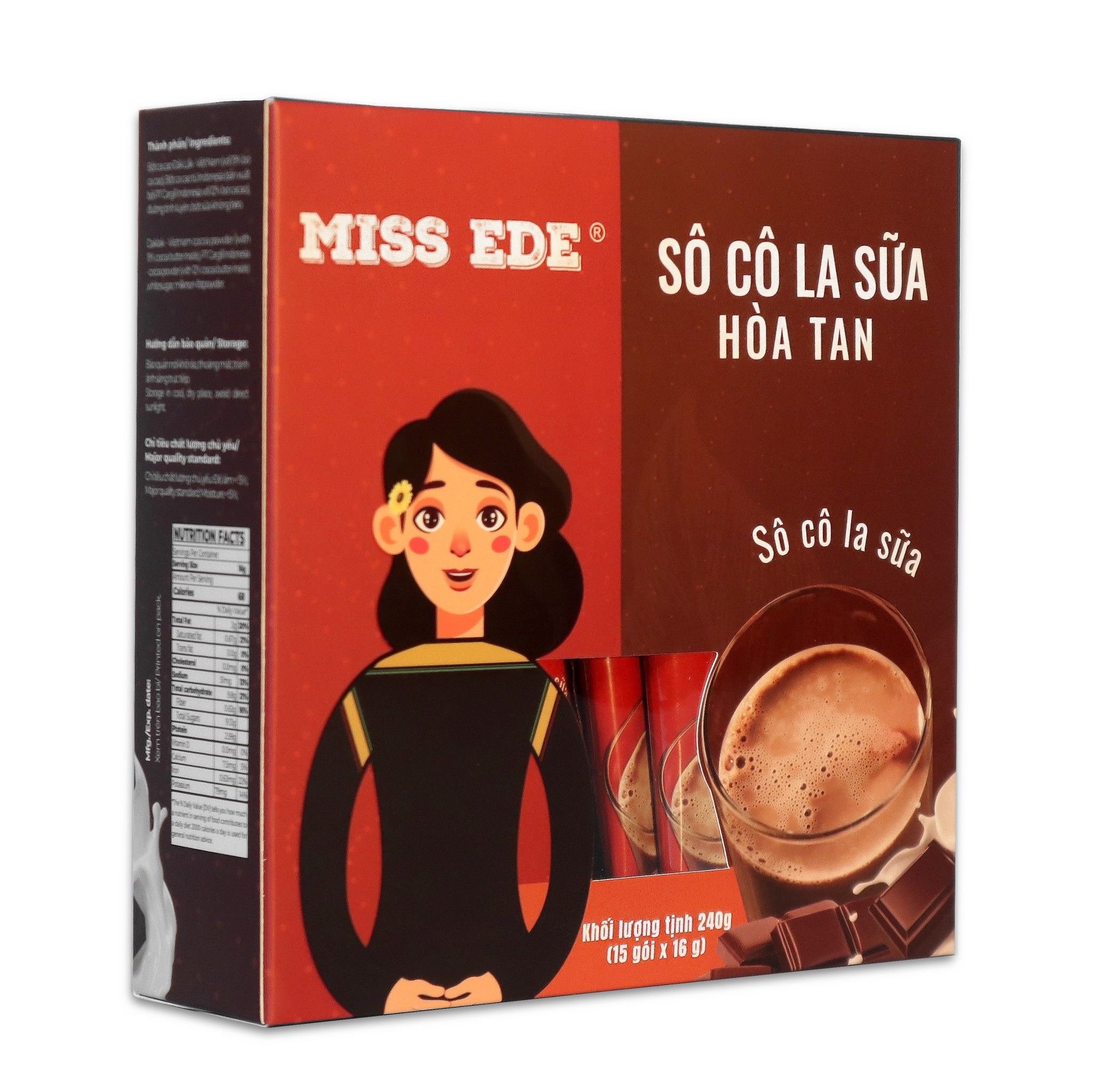 Sô cô la sữa hòa tan