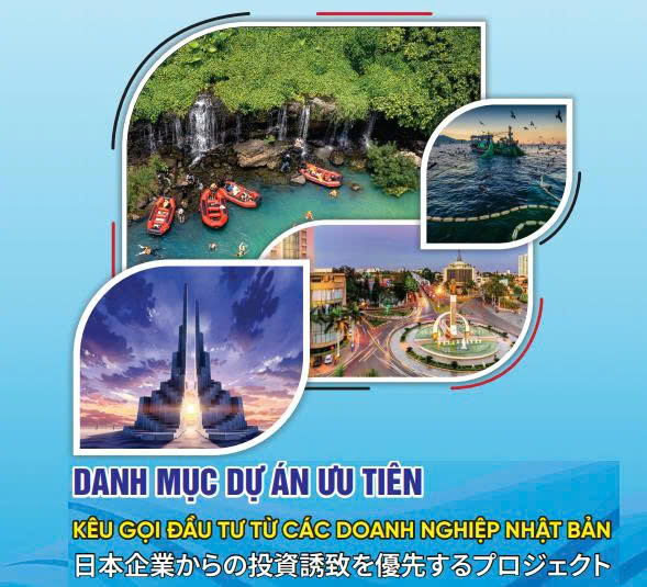 Danh mục Dự án ưu tiên kêu gọi thu hút đầu tư phục vụ đi Nhật Bản (23 dự án)
