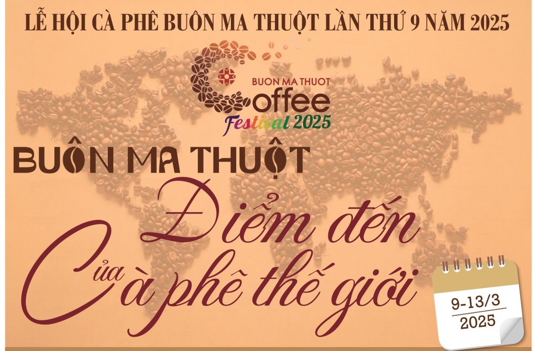(Infographic) Các hoạt động của Lễ hội Cà phê Buôn Ma Thuột lần thứ 9 năm 2025